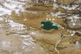 中国最大咸水湖：青海湖并不算大，将来会有湖泊超过它吗？图片