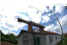 山东一村子里房顶架起很多“炮弹”，村民却说很好用，这是要干啥图片