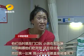 株洲3名小孩小区内玩耍，遭宝马车撞倒！一人回不来了…母亲痛哭追问：开车为什么玩手机 为什么穿高跟鞋啊图片