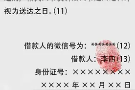 完美借条范本（2021版）图片