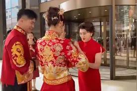 闫学晶风光娶儿媳，席开近百桌，茅台、帝王蟹上齐，现场星光熠熠图片