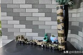 60cm长的导弹拖车：森宝积木 东风-31A导弹发射车图文评测图片