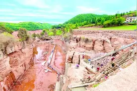 中江：“羚羊峡谷”建设有序推进图片