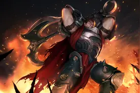 英雄联盟中迷惑性很强的角色，看起来是个坦克，实际上伤害爆炸图片