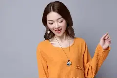 爱上出行，爱上棉麻穿搭，很适合出游拍照的棉麻裙，简单又显气质图片