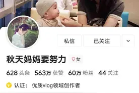 月收入10万块，她就是秋天妈妈要努力，全职宝妈全职自媒体图片