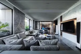 660m²豪宅别墅，靠两间毛坯房合并，大理石奢华装修，太赞图片