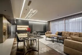 恒田设计｜当代霸总就该住在这样的房子里图片