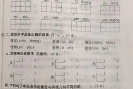 三年级语文上册，期末复习达标卷及答案解析～图片