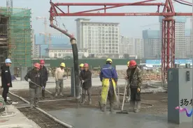 扬州市新妇幼医院加快建设，实现地下室结构封顶图片