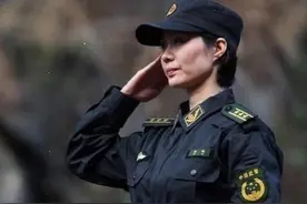 雷敏：16岁成女特警，因参演影视剧出名，却为何嫁给一个保安图片