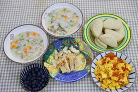 夏天闷热，我这样给孩子做早餐，无需早起，十分钟搞定，美味可口图片