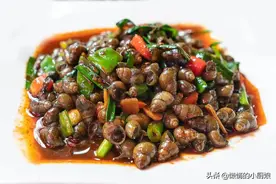 自己在家做香辣田螺，味道鲜美好吃，辣味十足！图片