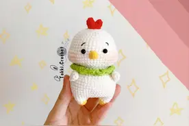 钩针图解｜生肖萌宠：小鸡、小马、小老鼠编织教程图片