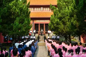 岳麓书院举办2021年祭孔大典 纪念孔子诞辰2572年图片