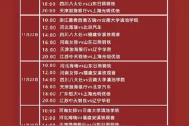 女排第二阶段时刻表！津苏开路粤捡漏，A组三强连击B组图片