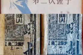 无树书话之手抄本《第二次握手》图片