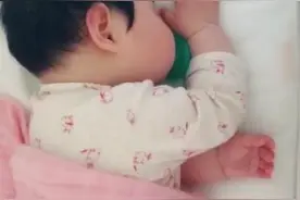 蜡笔小新的“屁桃脸”真的存在吗？妈妈晒宝宝照片，网友：见识了图片