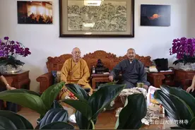 竹林动态 | 道慈大和尚等诸山长老莅寺参观图片