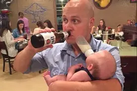 当代宝爸带娃图鉴，妈妈看了想打人图片