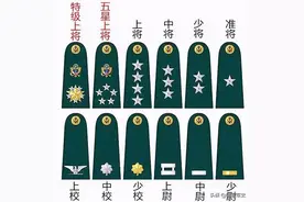 准将军衔：相当于他国大校，两者之间可谓殊途同归图片