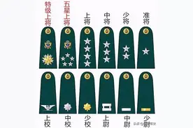 准将军衔：相当于他国大校，两者之间可谓殊途同归图片