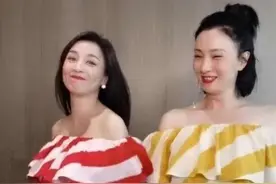陶虹和张庭出镜跳舞犹如姐妹花，两人颜值身材状态极好保持少女感图片