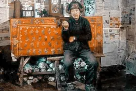 东北老照片，80年代小山村的幸福时光，过大年，杀年猪图片