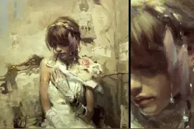 美国年轻艺术家（Jeremy Mann)油画作品图片
