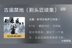 忙里偷闲听听小说，这8本有声小说都是上亿次的播放量，感情饱满图片
