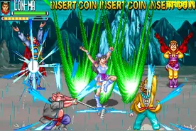 街机游戏中史诗级难度的指令，摇杆玩坏几个招式都没练成图片