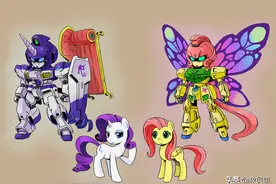 当小马宝莉变身假面骑士后，灵骑变可爱独角兽，帝骑像个憨憨图片