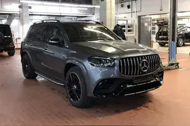 奔驰又来收割有钱人！新款AMG GLS实车，8缸612马力图片