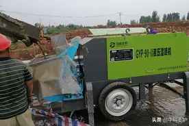 液压混凝土湿喷机是泵送式湿喷机，喷锚支护专用湿喷混凝土设备图片