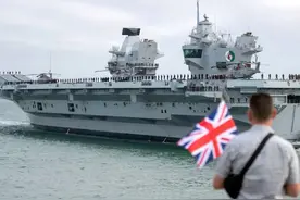 南海岂是说来就来的？英国新航母再度漏水！一路上不沉底就不错了图片