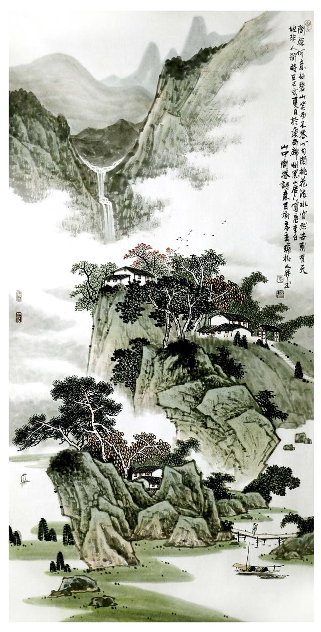 原文罗浮山下四时春，卢橘杨梅次第新
