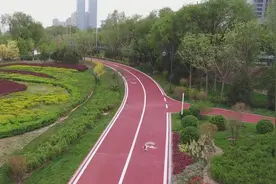 滨河自行车道上骑太快！太原市民呼吁：骑行者别把自行车道当成竞速场，为了安全骑慢一些图片