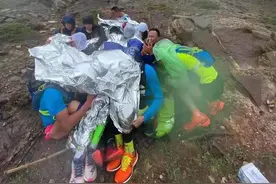 死里逃生 跑友讲述甘肃白银马拉松越野赛惊魂历程图片
