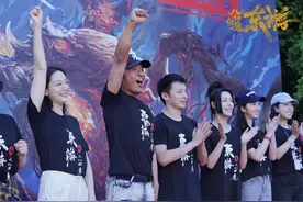 马景涛新片开机，时隔23年再演吕洞宾，“何仙姑”颜值太惊艳了图片