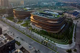无限极全球总部建成，扎哈哈迪德事务所为广州打造全新地标图片