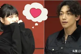 Momo看到RAIN，非常害羞！网友：金希澈有什么感受？图片