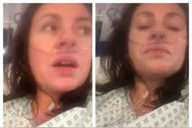 “不要侥幸，不要侥幸！”39岁英国健身美女重症监护室流泪警告民众视频爆红图片