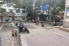 桂林：电动车不走非机动车道与斑马线被截断有关？图片