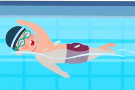 地面训练+水中实战，金牌教练庞佳颖教你游泳正确姿势图片