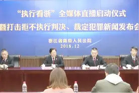 浙江省高院直播针对老赖执行现场 彰显力度和决心视频封面