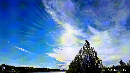 昨天的云太淘气了！网友：要闹哪样图片