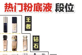 热门粉底液的段位排序图片
