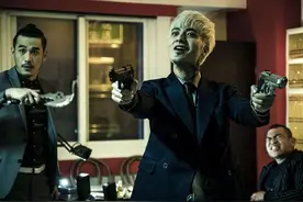 古斌凭借白毛走红，粉丝催他多演坏蛋，三年后终于等到了图片