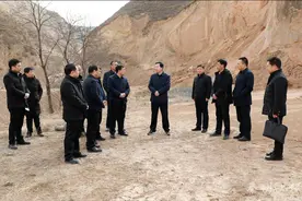 孟晓龙调研建筑垃圾填埋场选址建设情况图片