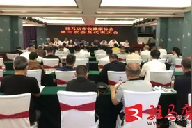 驻马店市收藏家协会第三次会员代表大会召开图片